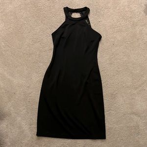 “Little black dress” stunning lace detail on back